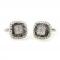 Aztecs Square Diamond Cut Center Crystal Cufflinks.jpg